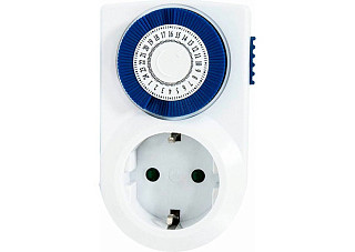 Розетка FERON TM50 3500W 16A 230V IP20 с таймером, бел (859)