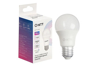 Лампа светодиодная HiTT-PL-A60-25-230-E27-6500 25Вт (0015)