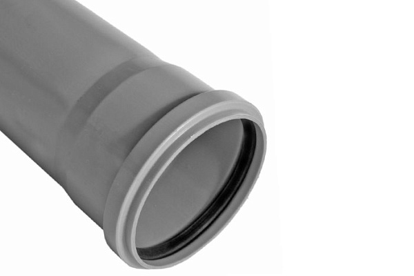 Труба внутренняя канализационная ПП 110х750мм стенка 2,2мм СЕРЫЙ (1/10) 