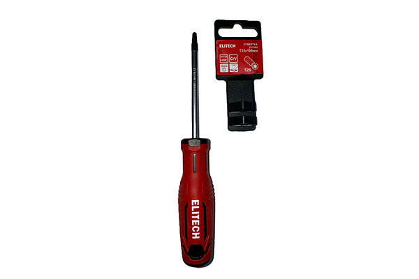 Отвертка ELITECH T 25х100мм 211404 (1/12)