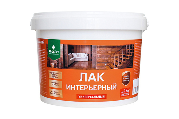 Лак интерьерный ПРОСЕПТ универсальный 2,0л (055-2)