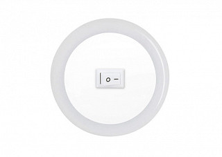 Ночник светодиодный IN HOME NLE 04-LW-S белый с выключателем 230В (804)*