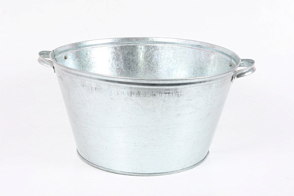 Таз оцинкованный 26,0л