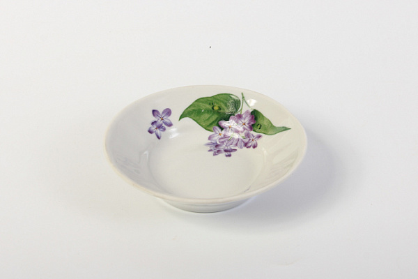 Блюдце для варенья СИРЕНЬ Белоруссия d=110мм (0с0812/1) 