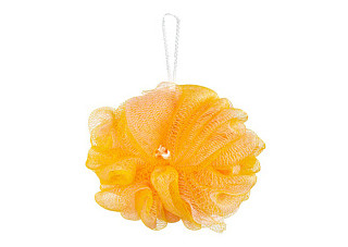 Мочалка для тела ШАР, нейлоновая, 50 г (12х10х8 см), ассорти, 9064