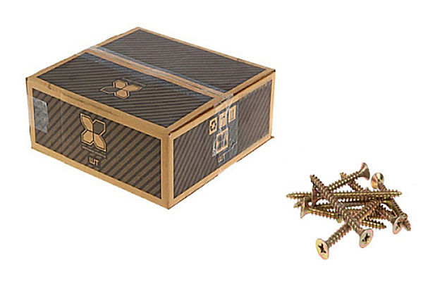 Шуруп 4,5х45 потай,жел.цинк (упак. 5500шт)