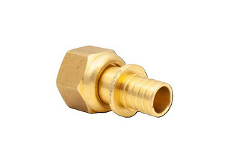 Муфта аксиальная AQUALINK с накидной гайкой 16мм х 1/2" вн (240/10) (01013)