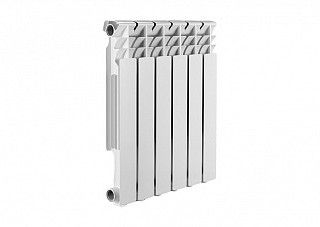 Радиатор алюминиевый SMART Install Easy One 500, 565x78x76мм, 4 секции, 556вт.