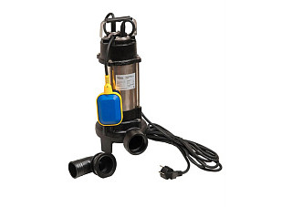 Насос фекальный OASIS F-110R(Чугун,1100Вт,Расход-260л/мин,Глубина-5м,Крыльчатка-Чугун)