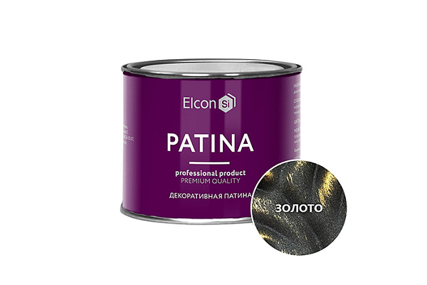 Патина Elcon золото (0,2кг)