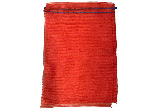 Овощная сетка-мешок с завязками красная (100шт/2000) (40х60cм)
