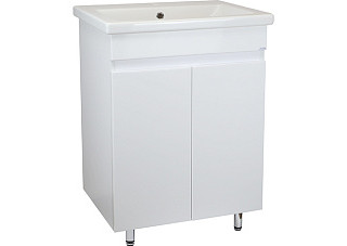 Тумба Аква 60 DORATIZ под умывальник Сомо 60, белая 800х470х830мм (9911.195)