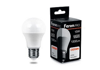 Лампа светодиодная OSRAM LB-1015 15W 230V E27 6400K груша 38037