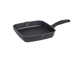 Сковорода-гриль квадр.24*24 АП Гранит black со съемной ручкой арт.с064802