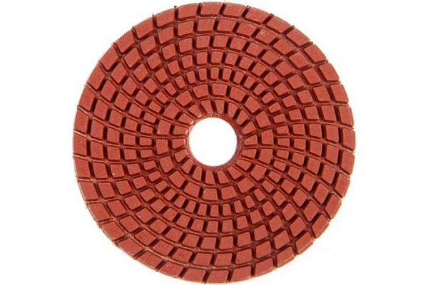 Круг BOHRER 100 мм Р1500 алмазный гибкий шлифовальный "черепашка" (с водой) (200/1)