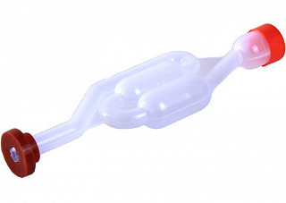 Гидрозатвор с резиновой прокладкой