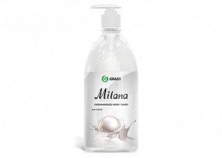 Жидкое крем-мыло GRASS "Milana" жемчужное 1 л (126201)