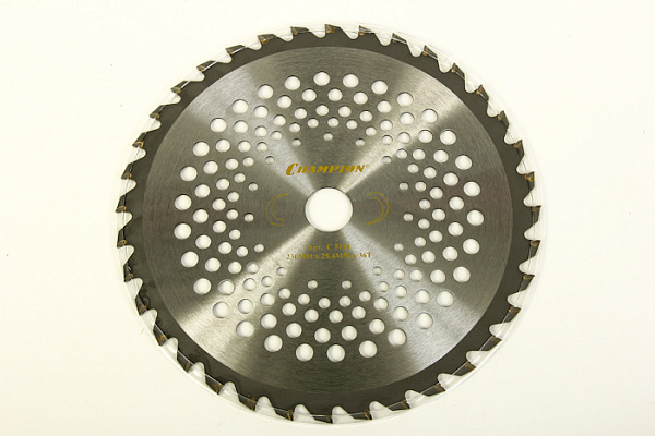 Нож для триммера  CHAMPION C5114 с зубцами из твердого сплава 36/230/25,4 (SRM-2305SI,SRM-2655SI)