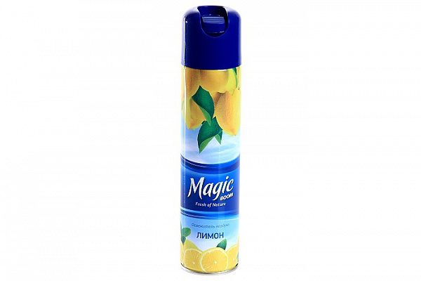 Освежитель воздуха Magic Boom Лимон 300мл (943)
