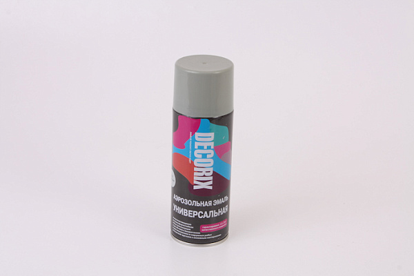 Эмаль аэрозольная акриловая DECORIX 0101-27-DX светло-серый 520мл