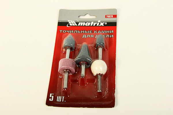 Точильные камни MATRIX насадки для дрели 76020 (1/120)