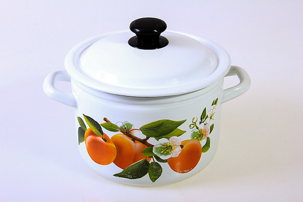 Кастрюля эмалированная г.Керчь 4,0л (41704-142/6) 