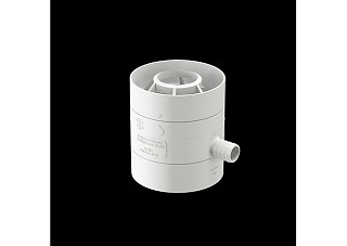 Водосборник универсальный Docke пломбир 9003 (d=120мм)