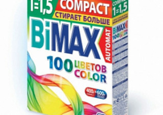 Стиральный порошок BiMAX (БИМАКС) Автомат Compact Колор 400г (237)