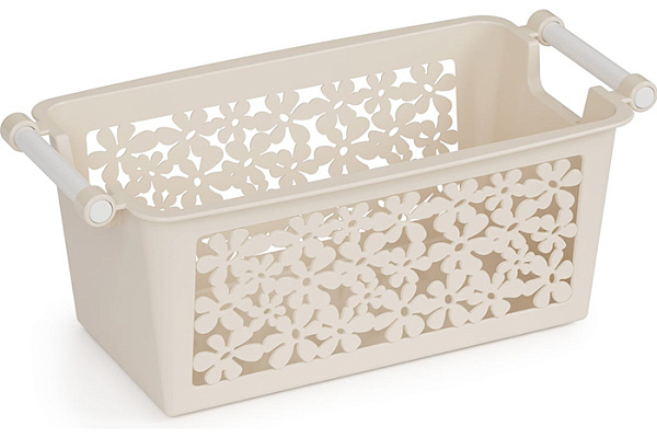 Корзина для хранения АЛЬТЕРНАТИВА Романтика малая 230х120х90мм микс М1783 (1/22)