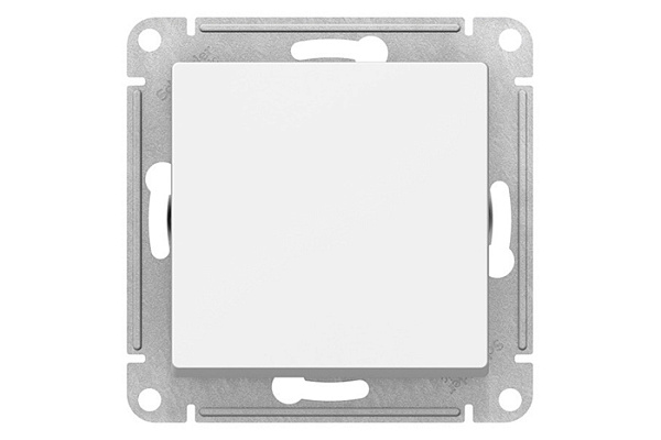 Переключатель одноклавишный ATLASDESIGN схема 6 10АХ механизм белый (ATN000161) (255)