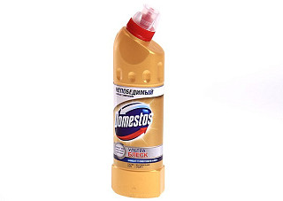 Чистящее средство для унитаза DOMESTOS (ДОМЕСТОС) Ультра Блеск Золотое 500мл (890)