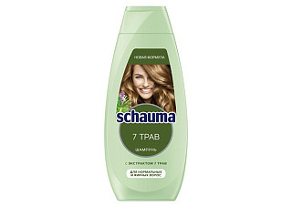 Шампунь для волос SCHAUMA (ШАУМА) 7 трав для частого применения 360мл (003)