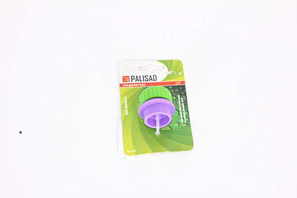 Соединитель PALISAD пластиковый для шланга с внешней резьбой (1/2") (66145)