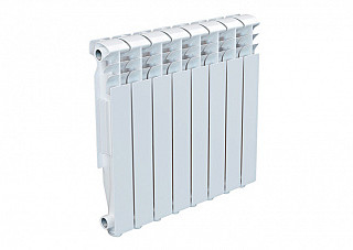 Радиатор алюминиевый Lammin ECO AL500-80 4 секции (540Вт, 565х304х76мм, 3,68кг)