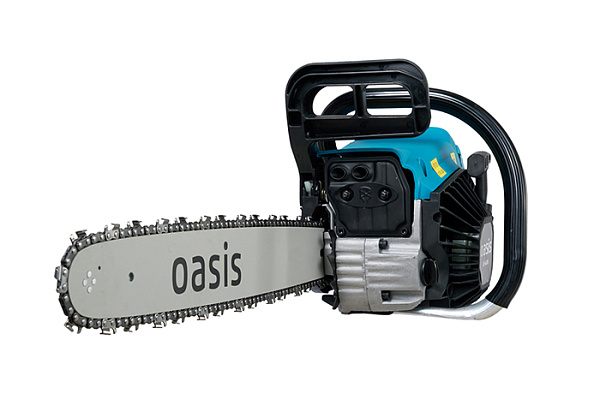 Бензиновая цепная пила Oasis PRO GS-5618 (2800вт. 3.8 л.с. 45см. 0.325 72зв. 6.3кг.)