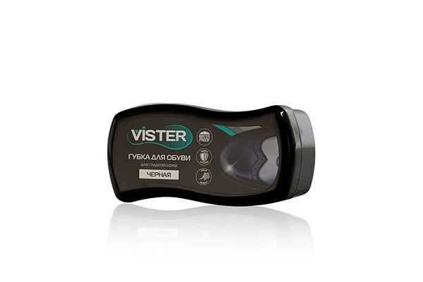 Губка для обуви VISTER черная (1/12)