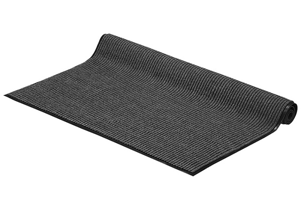 Коврик VORTEX Trip влаговпитывающий ребристый 120х150см серый 24201 (1/6)