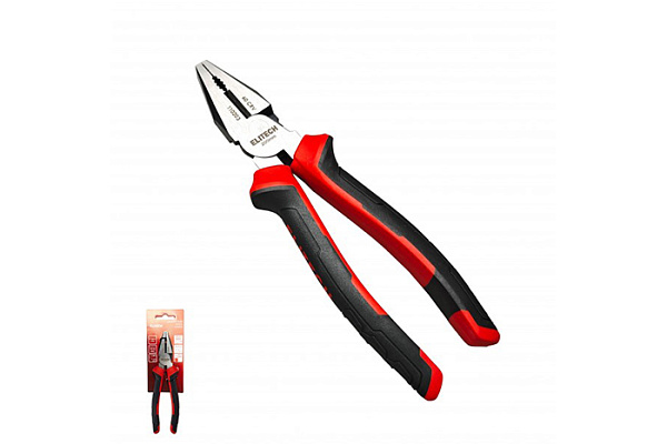 Плоскогубцы ELITECH комбинированные 190мм, HRC 56-62, CrV 110202