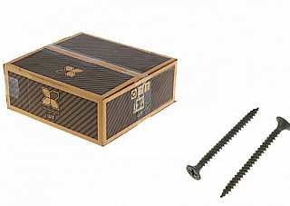 Саморез потай, ч/резьба, оксид 3,5* 35 (упак. 800шт)