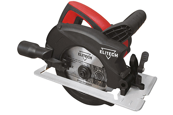 Пила дисковая ELITECH ПД 1355 (1300Вт, 4500об/мин, ф160х20мм, рез 53мм, 5,120кг) (E2206.020.01)