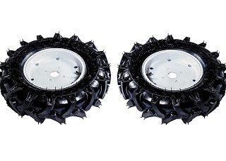 Комплект колес для мотоблока в сборе 4.00х8 (левое + правое), КИТАЙ