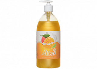 Жидкое крем-мыло GRASS "Milana" манго и лайм (1л) (125418)