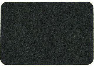 Коврик влаговпитывающий "Soft" 40x60 см, черный, SUNSTEP™ 35-013