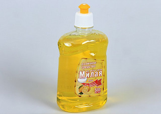 Жидкое средство для мытья посуды Милая Лимон 500мл (535)