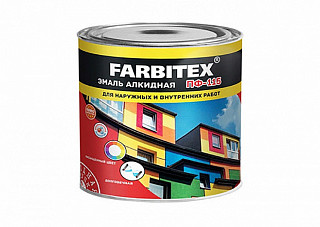 Эмаль ПФ 115 FARBITEX желтый (1,8кг) 