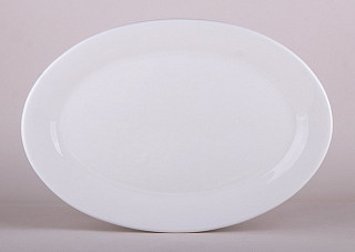 Блюдо сервировочное овальное Общепит d=355мм (SRHT010)