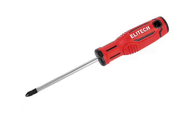 Отвертка ELITECH PH 1х100мм 211203