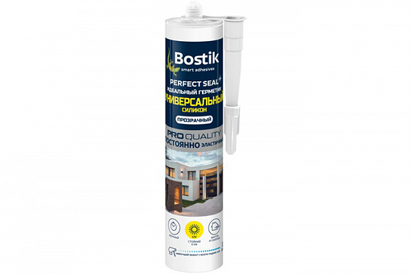Герметик BOSTIK Perfect Seal универсальный силиконовый прозрачный 280мл (BOK638530) 246