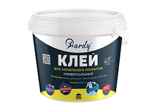 Клей HARDY PROF для напольных покрытий универсальный (1,3кг)
