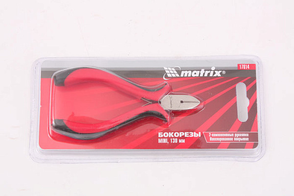 Бокорезы MATRIX MINI 130мм никелированные (17814) (1/120)